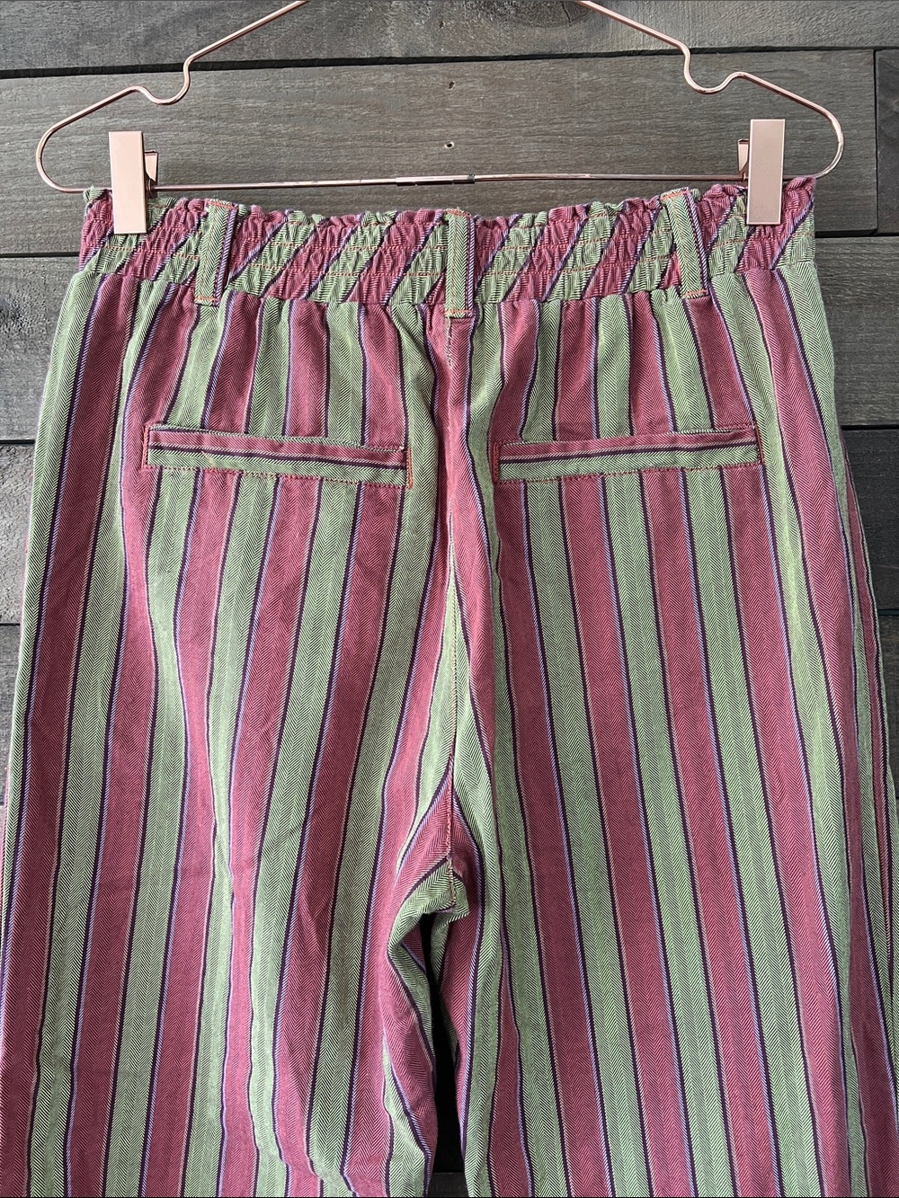 Free People Women's Marielle Pull-On Pants in Carnival Baja Combo Size Small - Picture 7 of 9